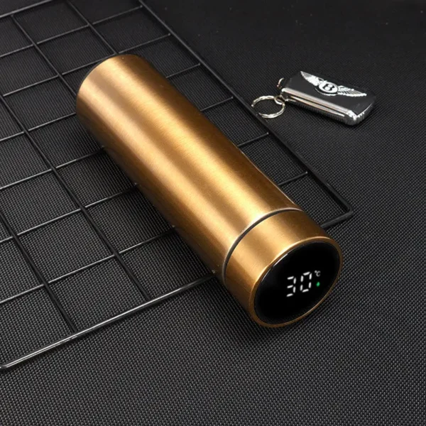 Stainless Steel 500ml Thermal Travel Mug Cup With LED Screen