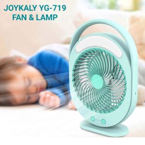 Joykaly YG-719 Rechargeable Fan & Lamp