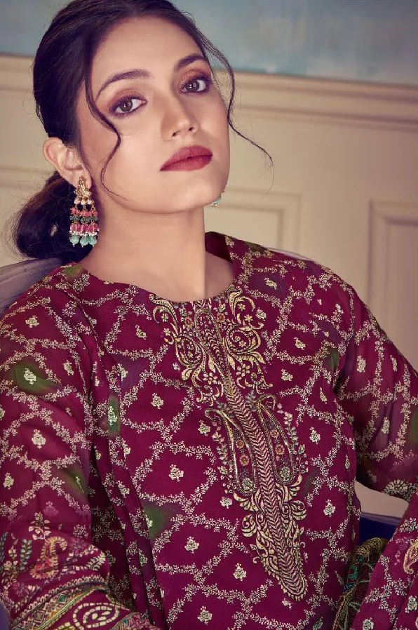 Vivek Unstitched Premium Three Pieces